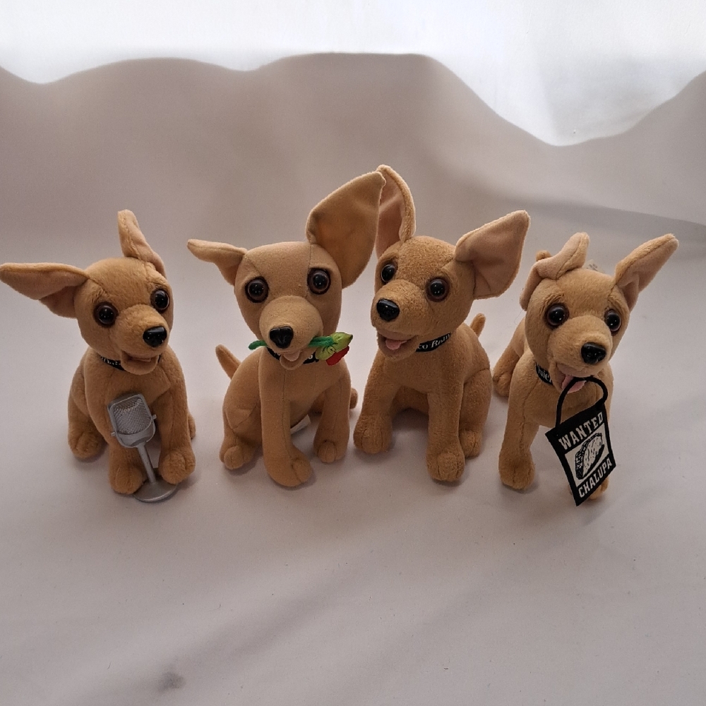 Charming Tan Stuffed Dog Collection